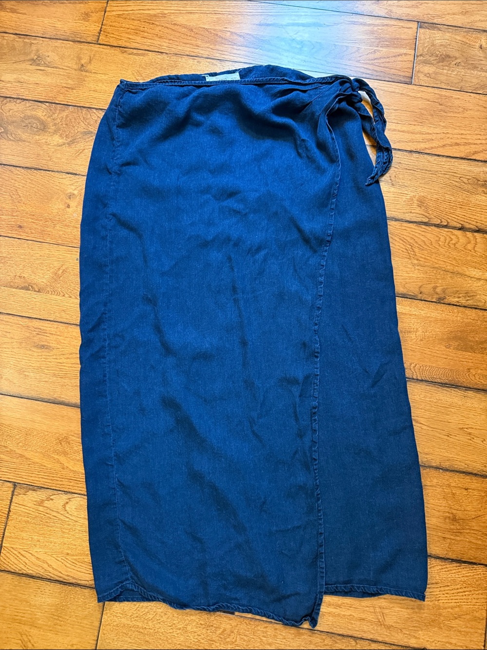 Mango Women’s Wrap denim skirt